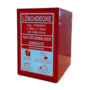Löschdeckenbehälter in rot für Löschdecke JT5020FL von Jutec