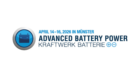 Logo der Messe Advanced Battery Power 2026 in Münster